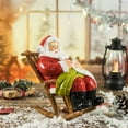 thumbnail image 1 of Adorno Navideño onlyliua para Escritorio Del Hogar Decoración Resina Papá Noel, 1 of 6
