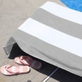 thumbnail image 5 of Superior Cabana Cotton Towel/ Chaise Lounge Chair Cover, Red, 5 of 10