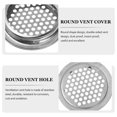 thumbnail image 3 of BESTYASH 15 Pcs Trou de Ventilation Rond en Acier Inoxydable pour Armoires et Garde-Robes avec Dissipation de Chaleur, 3 of 6