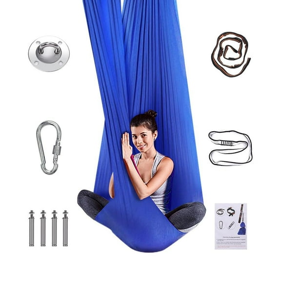 CRLED Columpio de Yoga, Hamaca Sensorial para Interiores, Hamacas Columpio, Hamacas Sensoriales Y Ad multicolor