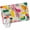 Multi, variant on 2x3 Ft Entryway Area Rug, Contemporary Color Block Kitchen Rug Runner Washable Floor Mat, Striped Abstract Art Non Slip Indoor Door Mat Throw Carpet for Bathroom Living Room Bedroom