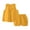 Summer Children Outfit Set-C519-Yellow, variant on Girl Summer Short Outfits Sets Slip Tank Top Dress Shorts Clothing Sets 2-8Y Girls Summer Set 1-5 Years,6-12 Months