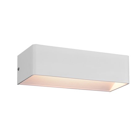 

LED Wall Sconce with White Finish