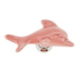 thumbnail image 1 of Peril De Del De Del Armario Del Armario De Cajones De Cerámica De Creative Dolphin Gris perfecl Perilla de la vendimia, 1 of 8
