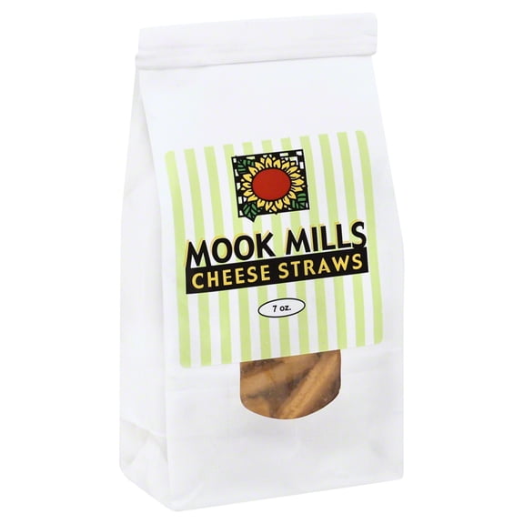 Pack of 12, Mook Mills Cheese Straws, 7 oz