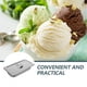 thumbnail image 3 of 1 juego de recipientes de acero inoxidable para helado con tapa, reutilizables, para guardar helado casero, para el congelador, para el refrigerador, de metal, para yogur, postre y fruta, 3 of 7