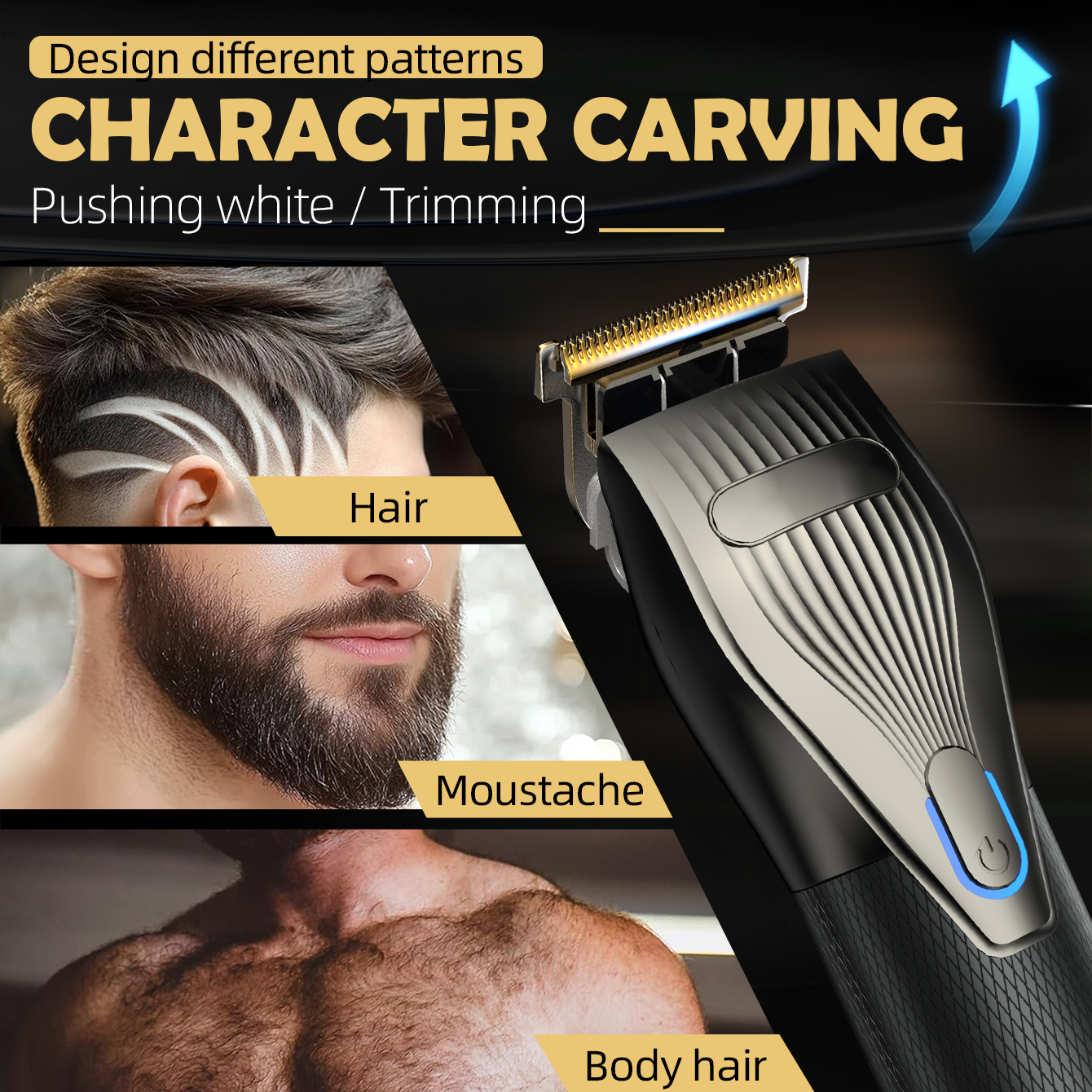 OBACRE Professional Cordless Hair Clipper Kit photo 7