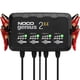 thumbnail image 1 of Cargador de baterías NOCO GENIUS2X4 de 4 bancos, 8 A, 6 V/12 V, automoción, 1 of 7