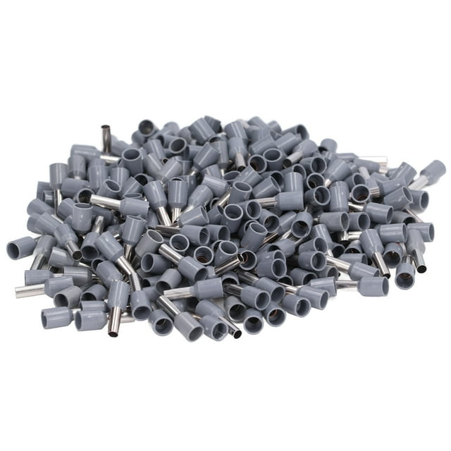 Kit De Conectores De Casquillo Para Cable 1000 Piezas, Casquillo Aislado 4012/E4009, Extremo De Tubo Tipo Aguja, Prensado En Frío, Terminales De Crimpado De Clavija Eléctrica