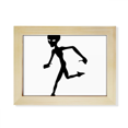 thumbnail image 1 of Universe And Alien Running Alien Desktop Photo Frame Picture Art Decoration Painting 6x8 inch, 1 of 3