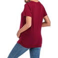 thumbnail image 4 of Gvmfive Short Sleeve Maternity Tops Funny Print Pregnancy T Shirt for Women, 4 of 4