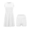 thumbnail image 3 of Tennis Dress Golf Dresses for Women with Shorts and Pockets Summer Lightweight Cooling Workout Dress Athletic Dresses, 3 of 6