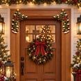 thumbnail image 5 of 2pcs Christmas Door Frame Corner Decor, Wooden Peeking Holiday Decorations for Left and Right Door Corners, Festive Christmas Wood Accents for Doorway and Seasonal Display, F, 5 of 5