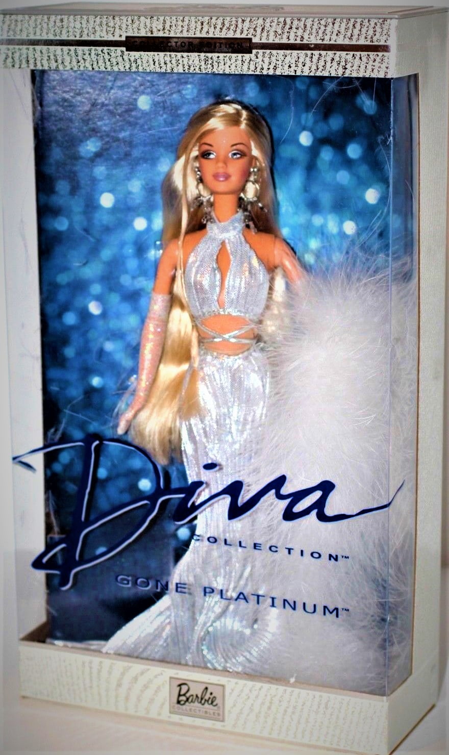 Gone Platinum Barbie Doll Collector Edition 2001 Diva Collection Mattel - Walmart.com