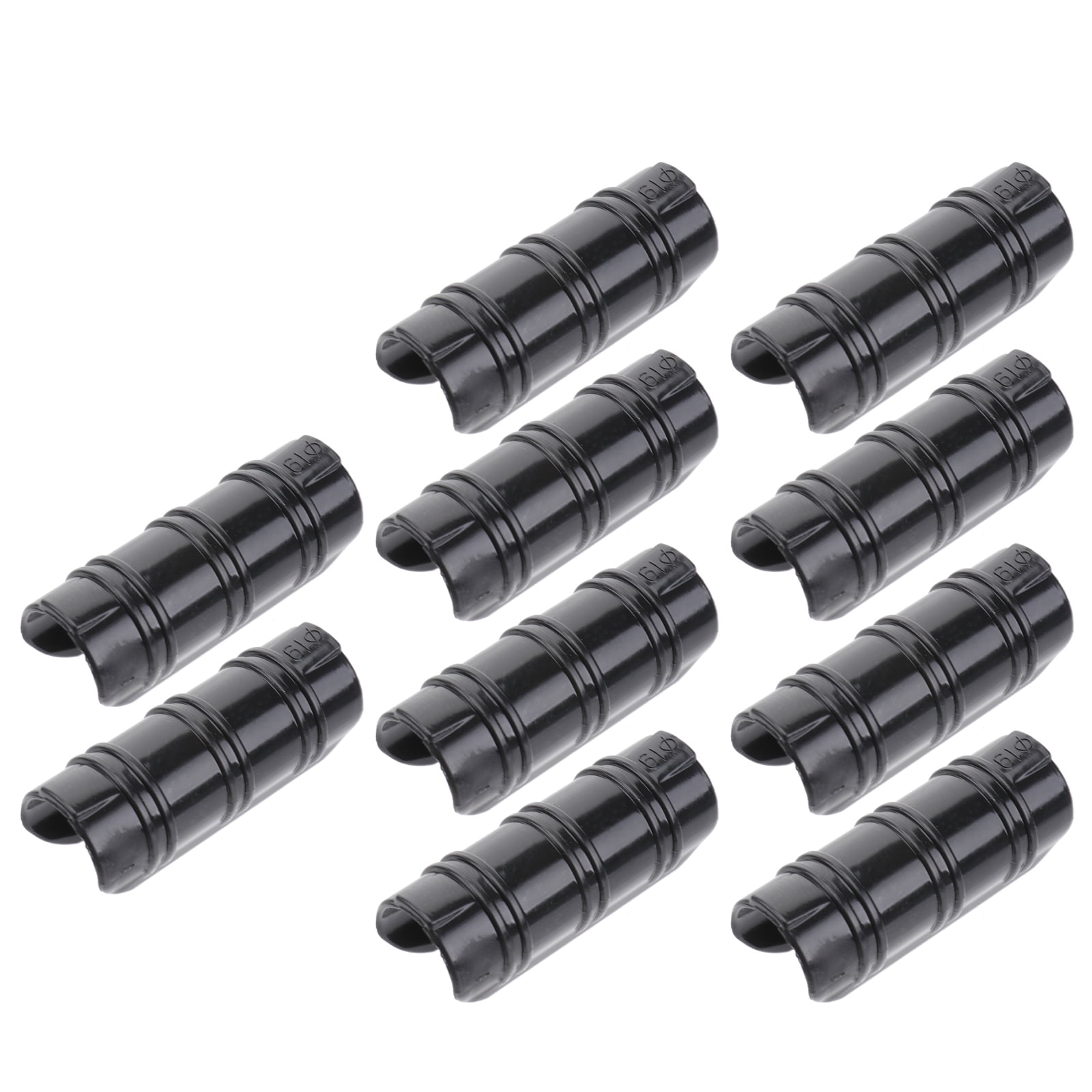 Buy NUOLUX 10 Pcs 19mm Greenhouse ABS Snap Clamp for PVC Pipe for Greenhouses Row Covers