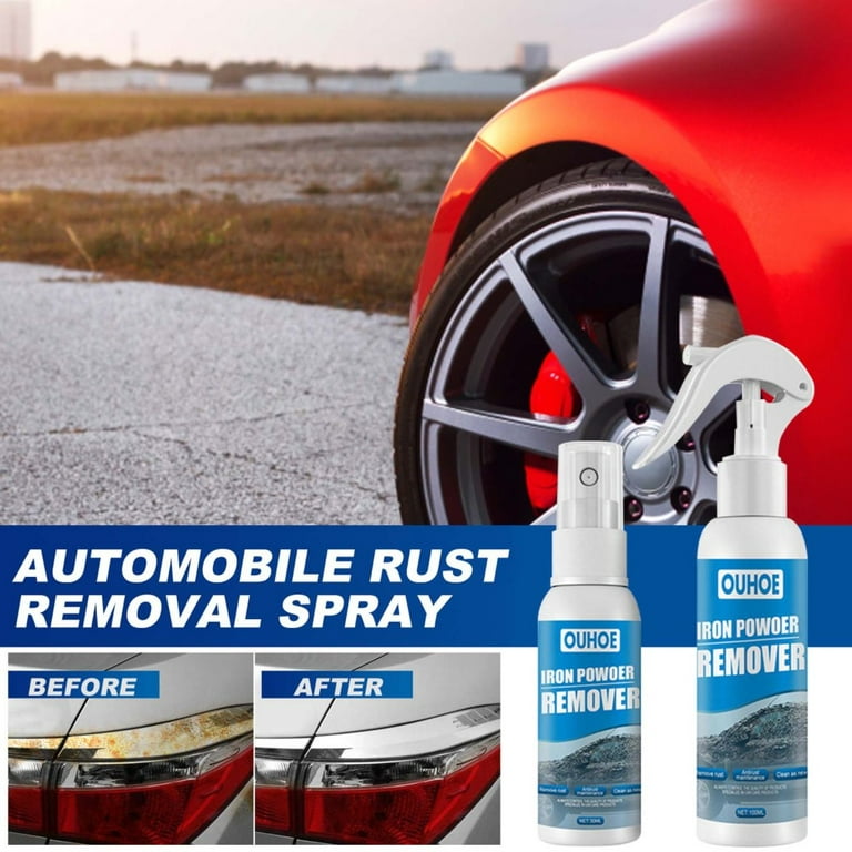 Auto Rust Remover Spray Metal Rust Remover 120ml Quick Acting
