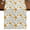 White, variant on Table Runners 48 Inches Long Dress Scarves, Spring Daisy Farmhouse Kitchen/Dining Table Runner, Short Coffee Tablerunners, Country Watercolor Yellow White Floral Leaf 13x48 Inch