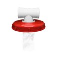 thumbnail image 2 of LCXmlly Different Angle Caliber Cover Filter Lid Different Angle Caliber T Shape F Shape Dirt Debris Removal Bore Protection Acid Resistant IBC Slit Filter Cover, 2 of 8