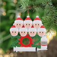 thumbnail image 3 of De Navidad 2021, Decoraciones De Vacunación Personalizadas, Artesanías De Resina, Regalo Para Amigos Y Familiares seitruly HA040057-05, 3 of 6