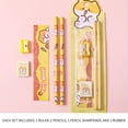 thumbnail image 5 of Matoen Youngsterren's Pencils Set of 5, Pre-sharpened Pencils with Eraser, Rule & Sharpener for , Office, Back to Gift, 5 of 8
