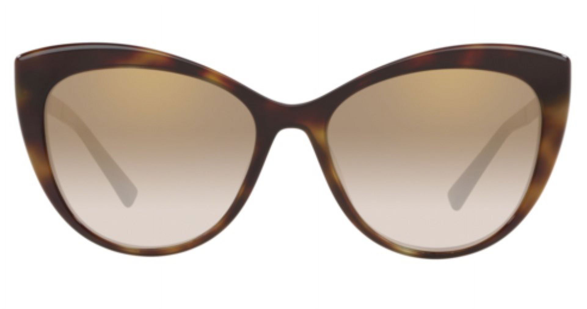Versace Sunglasses With‎ Case 4348 GB1/11 Shiny Black Gradient Versace Sunglasses Gold Black Gradient Smoke Medusa Square  main image 3