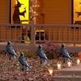 thumbnail image 6 of Cheapark Crow Decorations Yard Stake - Black Birds for Garden Party Christmas Tree Outdoor Spooky Display, 6 of 7