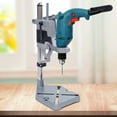 thumbnail image 4 of Adjustable Dual-Hole Drill Press Stand with Aluminum Clamping Head, Height Adjustable, for Power Drills with 38-43mm Collar, 4 of 6