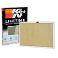 K&N 20x25x1 AC Furnace Air Filter; Lifetime Washable Reusable Filter; Merv 11; Filters Allergies