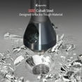 thumbnail image 3 of ColumPRO 4PCS Cobalt Single-End Countersink Chamfer Tool Set - M35 90-Degree Countersink Bits for Metal, Stainless Steel, Copper, Wood, Fiberboard,SAE 1/4"-3/4", 2-5, 5-10, 10-15, 15-20MM C94, 3 of 3