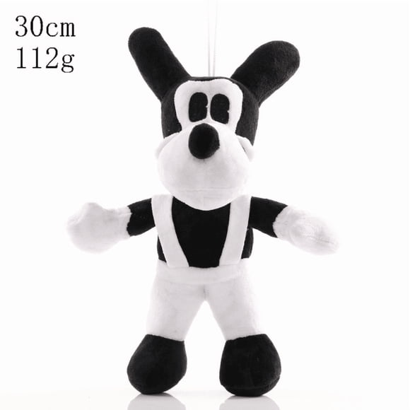 Peluche Bendy and the Ink Machine Boris le Loup de 11,8 Pouces, Poupée en Peluche Personnage de Jeu, Douce de Collection pour Fans et Enfants, 30 cm