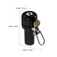 thumbnail image 2 of OUNONA Black Copper Bike Bell with Clear Loud Sound, Easy to Install for Cycling Safety and Outdoor Riding, 2 of 8