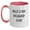 White/Pink, variant on Funny Best Effin' Designer Ever Two Tone Coffee Mug Gifts from Friends and Family on Christmas