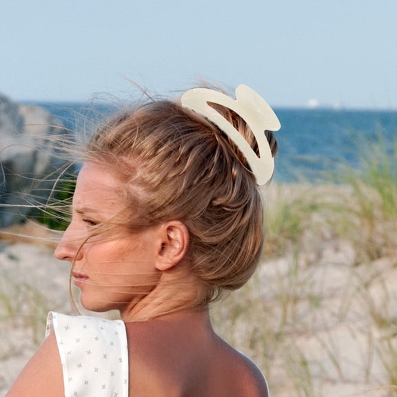 LOLIPPYY Claw Clip For Thick Hair Hair Claw Clips Women Metal Spring 1Pcs