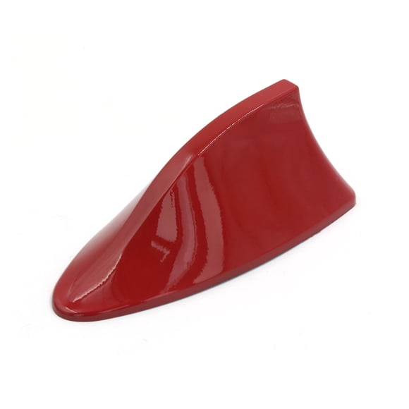 17x7,5cm Antena de Techo de Coche Señal Radio Fm/Am Plástico Color Rojo