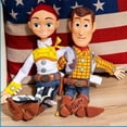 thumbnail image 2 of Figura de anime de Toy Story 4 de Disney de 40 cm que habla Woody Buzz Jessie Rex, figuras de acción, colección, modelo, muñeca, decoración de dibujos animados, juguete de regalo, 2 of 5
