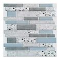 thumbnail image 3 of Art3dwallpanels 10-Sheet 12"x12" Peel and Stick Backsplash Tiles Self-adhesive Wall Tile in Stone Design, 3 of 9