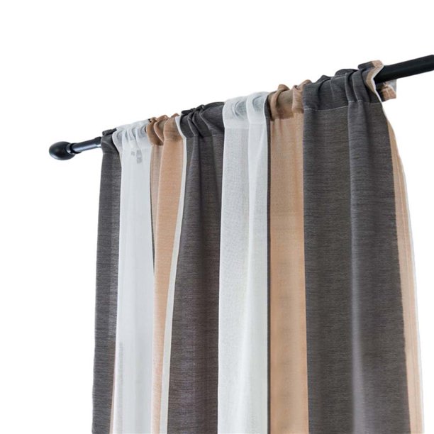 Cortinas para ventanas Cortinas de tul para ventanas Cortinas de café gris Cortinas multicolores Cortinas transparentes para ventanas Cortinas de voile