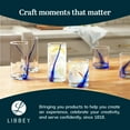 thumbnail image 3 of Libbey Blue Ribbon Tumbler and Rocks Drinking Glass Set of 8, Artisanal, Four-Dimpled Glass Cups Set, Clear Glassware Drinking Glasses for Daily Use, 3 of 3