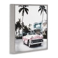 thumbnail image 3 of Stupell Industries Eclectic Tropical Cruise Antique Car Gray Framed Giclee Art, 12 x 12, by Noah Bay, 3 of 8