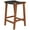 Black, variant on Rayong Mid-Century Modern Saddle Genuine Leather Counter Stool in Tan