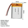 thumbnail image 1 of Long-lasting 3.7V Lipo Polymer Battery for Smart Bracelet LED Light, 1 of 1