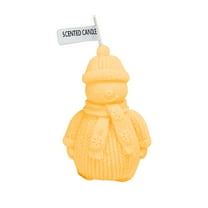 CASAFUN 3D Snowman Silicone Mold,Christmas Silicone Candle Molds for Candle Making,Decorated Snowman Resin Mold,Reusable Candle Mold Silicone for DIY Candle Wax Resin Gyspum Crafts