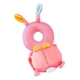 thumbnail image 1 of Mochila Cojín Protector De Cabeza Para Bebes Caídas Golpes Rosa Conejo De Mr. Gadgets., 1 of 5