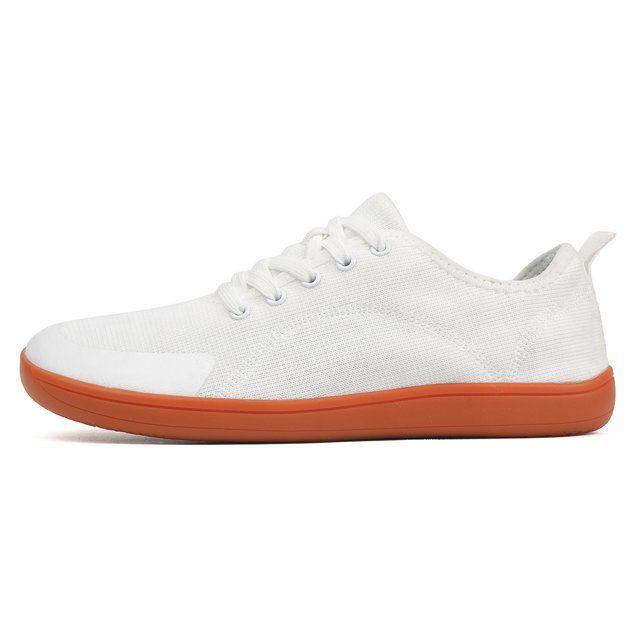 Zapatos anchos descalzos zapatillas de deporte de malla de moda antideslizantes sólidas para actividades al aire libre