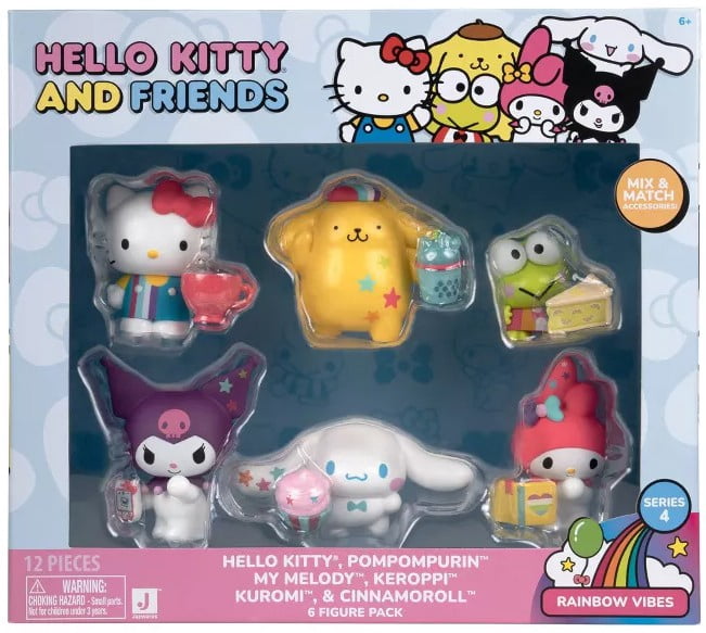 Hello Kitty & Friends Chibi Snapz 2Pk Capsule - Walmart.com