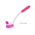 Hgehaz Cleaning Brushes Small Spaces 2 Long Handle With Rubber Grip Non ...