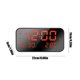 thumbnail image 3 of Reloj de Alarma Digital Reloj Electrónico Digital Led Pantalla de Pantalla, Reloj Electrónico 3D Pantalla de Pantalla Digital, Snooze Reloj de Alarma 12/24H Interruptor Pantalla de Temperatura, 3 of 6