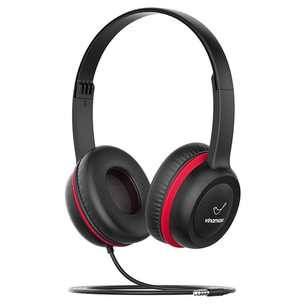 Auriculares para niños vinamass A63 con cable y protección auditiva