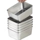 thumbnail image 1 of Juego de Recipientes de Acero Inoxidable para Almacenar Alimentos con Tapas: Herméticos, Apilables y Reutilizables para Acampar, Picnics y la Escuela., 1 of 5