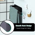 thumbnail image 5 of Magnet Paper Towel Holder, Magnetic Paper Towel Holder For Refrigerator, Grill, Toolbox, Bbq, Stainless Steel Paper Roll Holder With Magnetic Backing, Black, 5 of 5